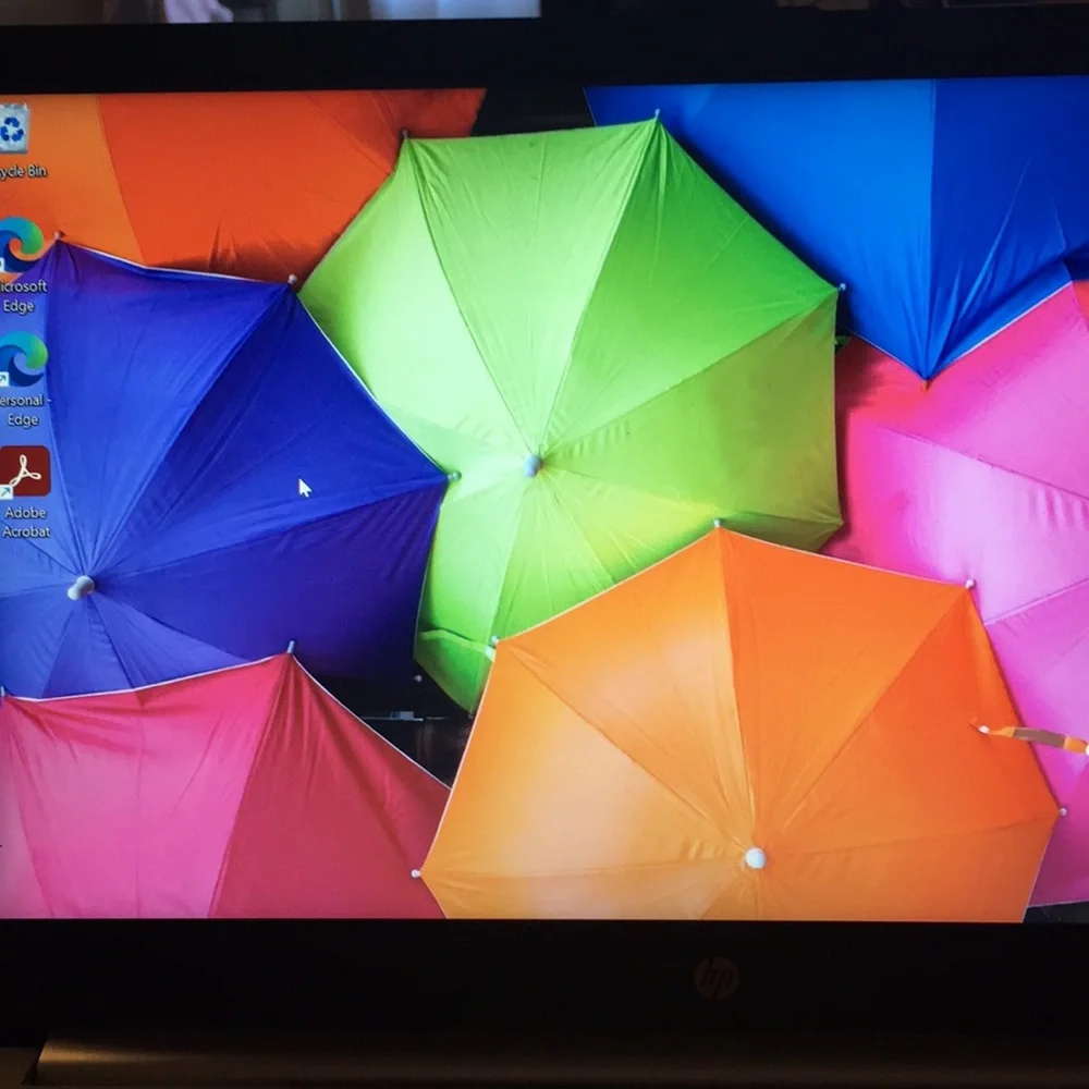 HP laptop flawless condition with fingerprint locks